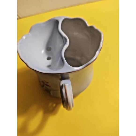 Vintage NIPPON Handpainted Shaving Mug/Mustache Cup Floral Pattern - Picture 10 of 12